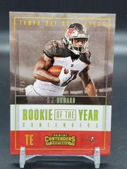 O.J. Howard [Gold] #RY-17 Football Cards 2017 Panini Contenders Rookie of the Year Prices