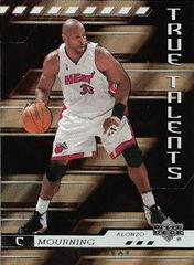 Alonzo Mourning Basketball Cards 2000 Upper Deck True Talents Prices