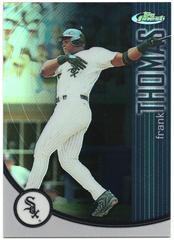 Frank Thomas [Refractor] #85 Baseball Cards 2001 Finest Prices