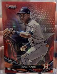Jeremy Pena [Red Lava] #26 Baseball Cards 2022 Bowman's Best Prices