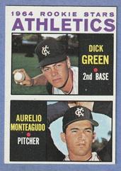 Athletics Rookies [Green, Monteagudo] #466 Baseball Cards 1964 Topps Prices