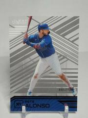 Pete Alonso [Red] #17 Baseball Cards 2021 Panini Chronicles Clear Vision Prices