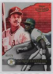 Rickey Henderson [Class 3 Red] #70 Baseball Cards 2020 Topps Gold Label Prices
