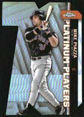 Mike Piazza #CPDC-18 Baseball Cards 2021 Topps Chrome Update Platinum Player Die Cuts Prices