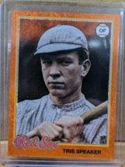 Tris Speaker [Orange Hot Foil] #125 Baseball Cards 2022 Topps Archives Prices
