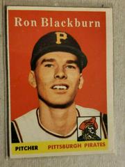 Ron Blackburn #459 Baseball Cards 1958 Topps Prices