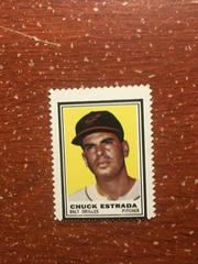 Chuck Estrada Baseball Cards 1962 Topps Stamps Prices