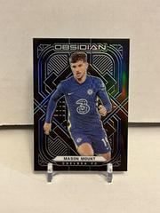 Mason Mount [Electric Etch Blue] Soccer Cards 2021 Panini Obsidian Prices