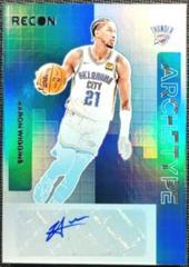 Aaron Wiggins #28 Basketball Cards 2023 Panini Recon Archetype Signature Prices