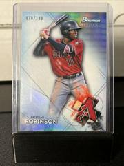Kristian Robinson [Refractor] #BSP-1 Baseball Cards 2021 Bowman Sterling Prices
