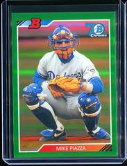 Mike Piazza [Green] Baseball Cards 2017 Bowman 1992 Chrome Prices
