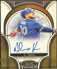 Alejandro Kirk #PPA-AK Baseball Cards 2023 Topps Tier One Prime Performers Autographs Prices