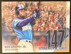 Ken Griffey Jr. [Gold] Baseball Cards 2023 Topps Japan Edition Strength in Numbers Prices