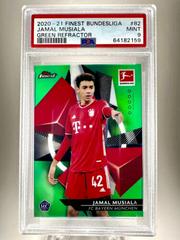 Jamal Musiala [Green] Soccer Cards 2021 Topps Finest Bundesliga Prices