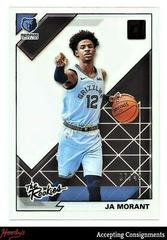 Ja Morant [Red] #2 Basketball Cards 2019 Panini Clearly Donruss the Rookies Prices