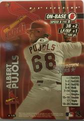 Albert Pujols [Pennant Run] Baseball Cards 2001 MLB Showdown Pennant Run Prices