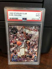 Karl Malone Basketball Cards 1995 Stadium Club Prices
