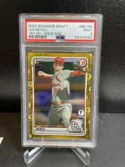 Ian Bedell [Gold Foil] Baseball Cards 2020 Bowman Draft 1st Edition Prices
