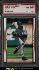 Derek Jeter [Gold] #163 Baseball Cards 2007 Upper Deck Prices