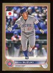 Seiya Suzuki [Gold] #98 Baseball Cards 2022 Topps Japan Edition Prices