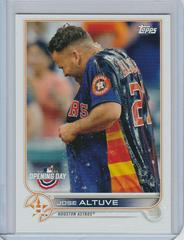 Jose Altuve [SP Variation] Baseball Cards 2022 Topps Opening Day Prices
