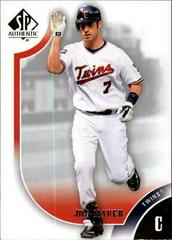 Joe Mauer Baseball Cards 2009 SP Authentic Prices