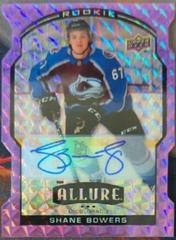 Shane Bowers [Purple Diamond Autograph] Hockey Cards 2020 Upper Deck Allure Prices