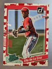 Elly De La Cruz [America] #57 Baseball Cards 2023 Panini Donruss Prices
