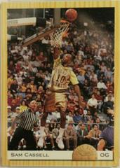 1993 Ultra Sam Cassell DPK, Rookie #254 Houston Rockets