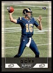 Jared Goff [1st Down] #201 Football Cards 2016 Panini Playoff Prices