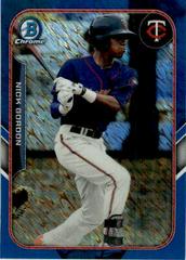 Nick Gordon [Blue Shimmer Refractor] Baseball Cards 2015 Bowman Chrome the Farm's Finest Minis Prices