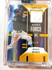Wander Franco [Spectrum Gold] #RF-WF Baseball Cards 2022 Panini Absolute Rookie Force Prices