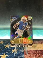 Jameson Williams [Gold] #WHR-4 Football Cards 2022 Panini Donruss Optic White Hot Rookies Prices