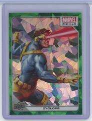 Cyclops [Green Crackle] #60 Marvel 2023 Upper Deck Platinum Prices