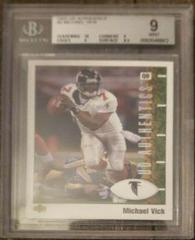 Michael Vick Football Cards 2002 Upper Deck Authentics Prices