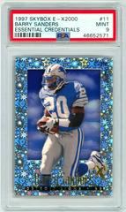 Barry Sanders [Essential Credentials] Football Cards 1997 Skybox E X2000 Prices