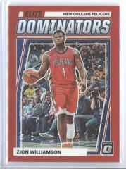 Zion Williamson [Red] #3 Basketball Cards 2022 Panini Donruss Optic Elite Dominators Prices