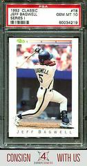 Jeff Bagwell [Series I] Baseball Cards 1992 Classic Prices