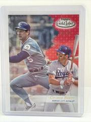 George Brett [Class 3 Red] #55 Baseball Cards 2017 Topps Gold Label Prices