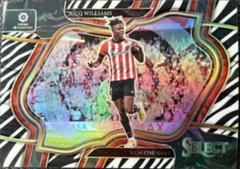 Nico Williams [Zebra] #108 Soccer Cards 2022 Panini Select La Liga Prices