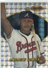Andruw Jones [Atomic Refractor] Baseball Cards 1996 Bowman's Best Prices