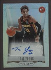 Trae Young #FS-TYG Basketball Cards 2021 Panini Prizm Flashback Signatures Prices