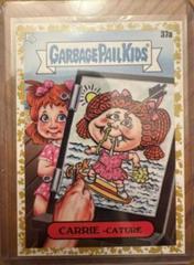 Carrie -cature [Gold] #37a Garbage Pail Kids at Play Prices