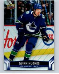 Quinn Hughes #43 Hockey Cards 2023 Upper Deck Tim Hortons Prices