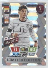 Kai Havertz Soccer Cards 2022 Panini Adrenalyn XL FIFA World Cup Qatar Limited Edition Prices
