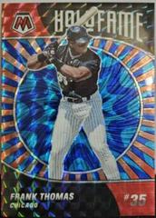 Frank Thomas [Reactive Blue] #HF-5 Baseball Cards 2022 Panini Mosaic Holofame Prices