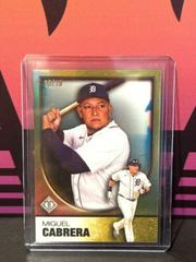 Miguel Cabrera [Gold Refractor] #31 Baseball Cards 2023 Topps Transcendent Prices