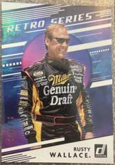 Rusty Wallace [Holographic] #RS10 Racing Cards 2021 Panini Donruss Nascar Retro Series Prices