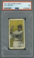 Art Devlin Baseball Cards 1911 E94 Close Candy Prices