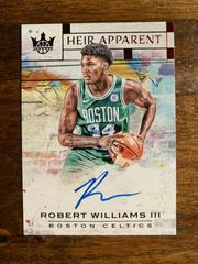 Robert Williams III #RW3 Basketball Cards 2018 Panini Court Kings Heir Apparent Autographs Prices